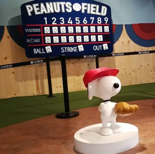 桃園龍潭/史奴比棒球名人堂/炎夏療癒好去處