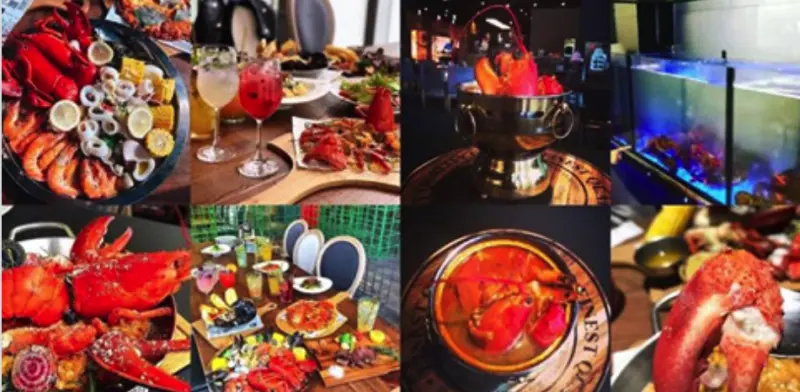 【台中老虎城】龍波斯特 台中七期討論度爆表.龍蝦料理餐酒館，有美式料理、龍蝦大餐有牛排餐有調酒買一送一，台中老虎城TigerCity購物中心2樓，文末有完整菜單