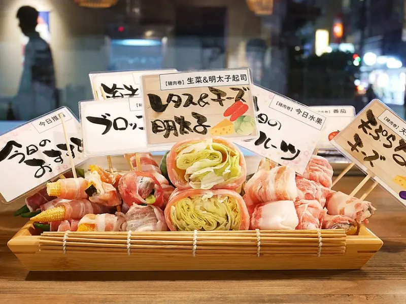 創作串燒野崎 - 台北東區日式居酒屋，多種正統日式特色小食獨賣，不止裝潢、餐點，就連服務也極日式，一秒置身在日本