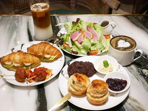 米食林 Ms.Lin Cafe - 台北松山區下午茶推薦，超精緻三層午茶組最適合姐妹聚餐，鹹甜小食多種口味一次滿足，飲品任選不用加價