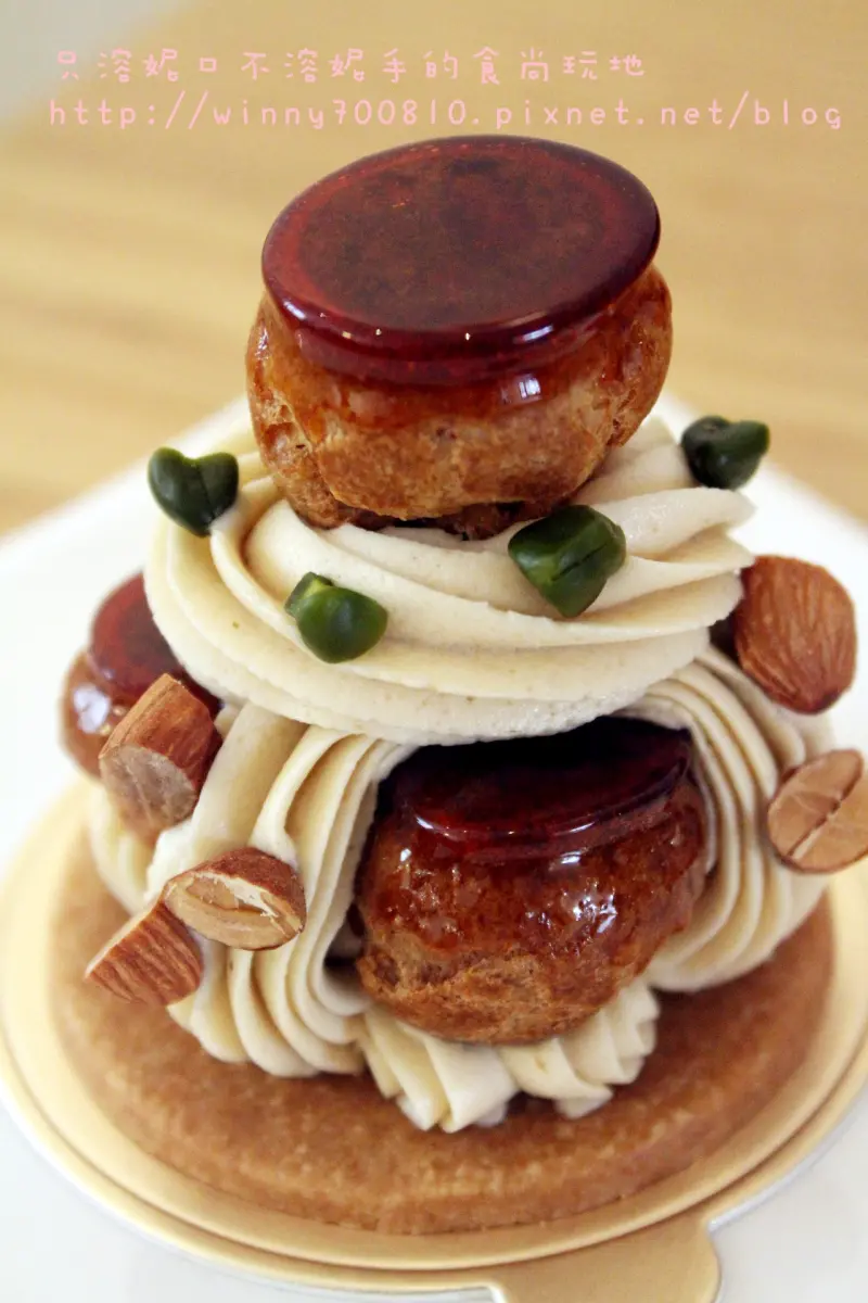 台中/西區【聖人泡芙，口感多層次~】貝爵妮法式點心坊Belle Journee