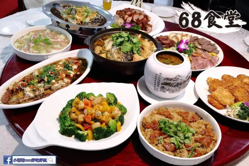 【食。台北】68食堂〜公館隱藏版桌菜料理，超豐盛海鮮年菜，秘密美食，只有資深老饕才知道！