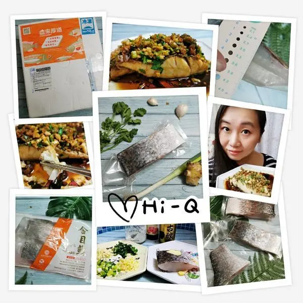 鱻來厚道Hi-Q fresh褐藻醣膠餵養頂級霜降金目鱸魚排(內附:超簡易五味醬燒金目鱸魚排輕鬆上桌食譜影片)