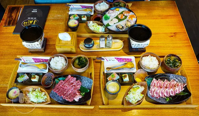 新竹市燒肉餐廳推薦-阿彤北和牛海鮮燒肉定食（新竹總店）