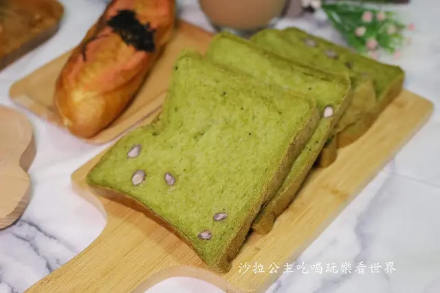 日本爆紅生吐司【抹茶紅豆生吐司】Corner Bakery63國賓麵包房每日限量