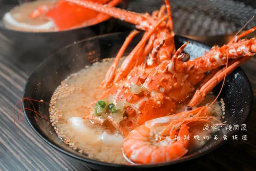 淡水吃到飽·燒肉眾 | 一人乙尾大龍蝦+頂級燒肉吃免驚 千元有找!!! (新菜單)