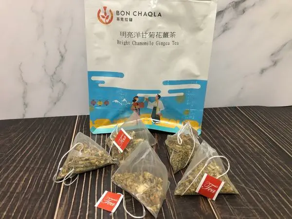 【沖泡飲品】台灣茶人舒眠洋甘菊花薑茶-冬季茶飲首選/暖心紓壓養生茶/當暖男必備品
