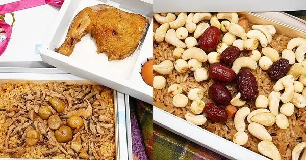 evAfter 彌月油飯 - 桃園平鎮彌月油飯推薦，油飯不止是傳統小吃，也是10個月辛苦的見證與喜悅的分享，多種口味代表多種心情，還有特別的素食堅果口味