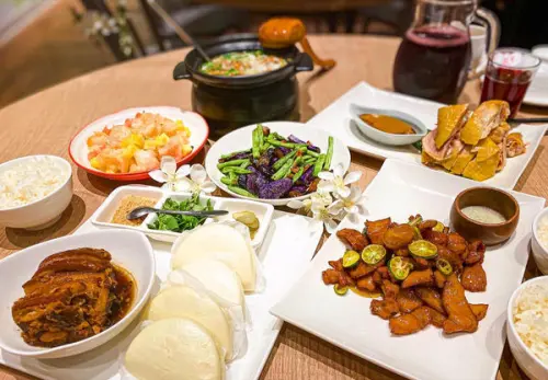 (台北中山站)柚子花花青春客家菜-心中山店 中山區聚餐推薦 中山區客家菜推薦　家族公司聚餐好選擇有包廂　創新客家菜好味道