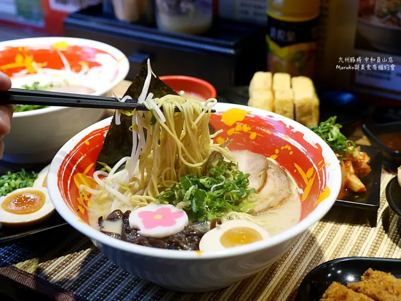 九州豚將(中和員山店)｜巷口的平價日本拉麵加麵吃到飽