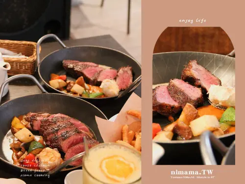 新竹美食：城咖現切牛排新鮮料理好好吃、還能品嚐到精釀啤酒