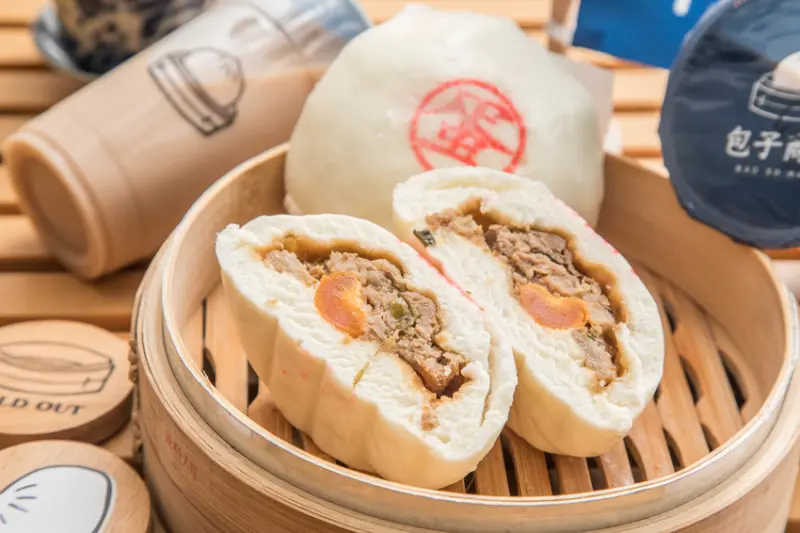 [新北蘆洲]蘆洲美食推薦，文青風包仔店，連婆媽都瘋狂，大肉包只要25元！包子商行-蘆洲店 