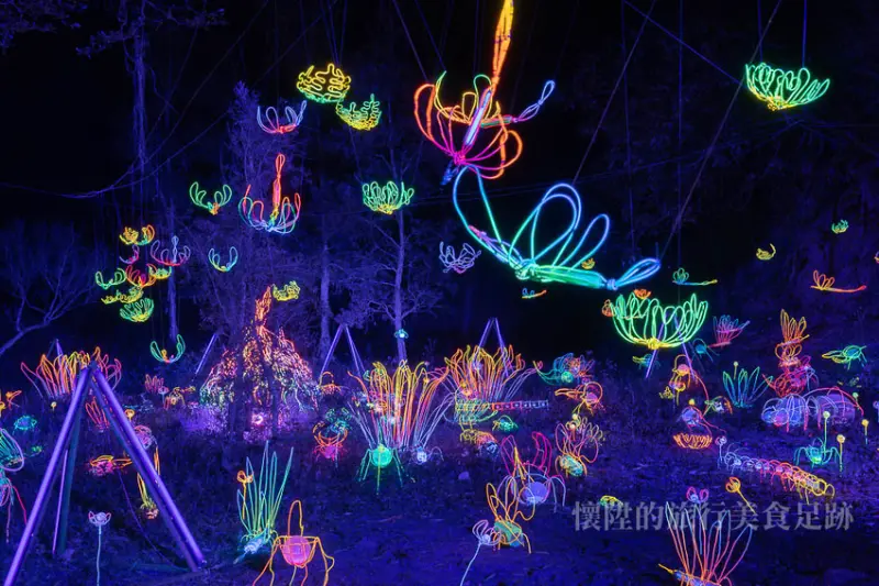 【台南景點】龍崎光節「空山祭」：點亮台南山城秘境，看見繽紛的奇幻世界