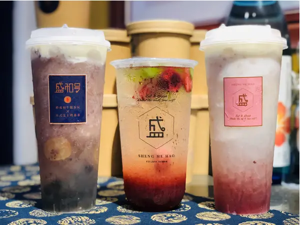 【台北飲品￭大安區】盛和號 x 奶蓋飲品很無敵，和牛炸餅超人氣║ 台北飲料推薦、大安區飲料、忠孝復興站美食