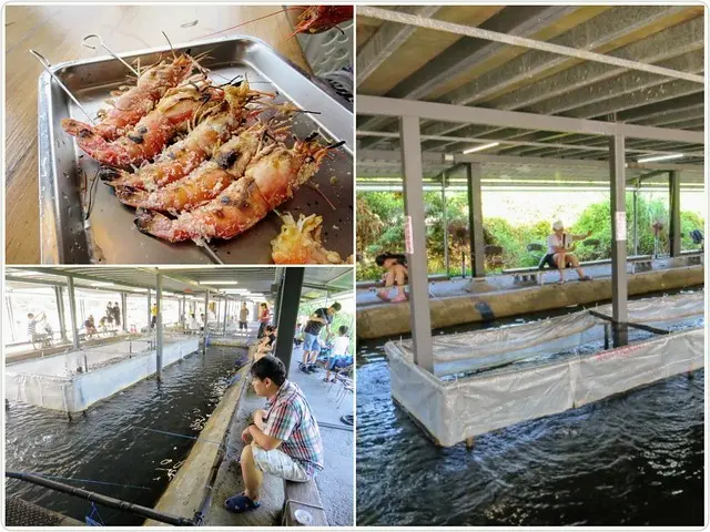 【宜蘭頭城景點】蘭楊蟹莊，釣蝦池全程零藥物養殖，泰國蝦新鮮味美，還能體驗DIY烤蝦的樂趣!