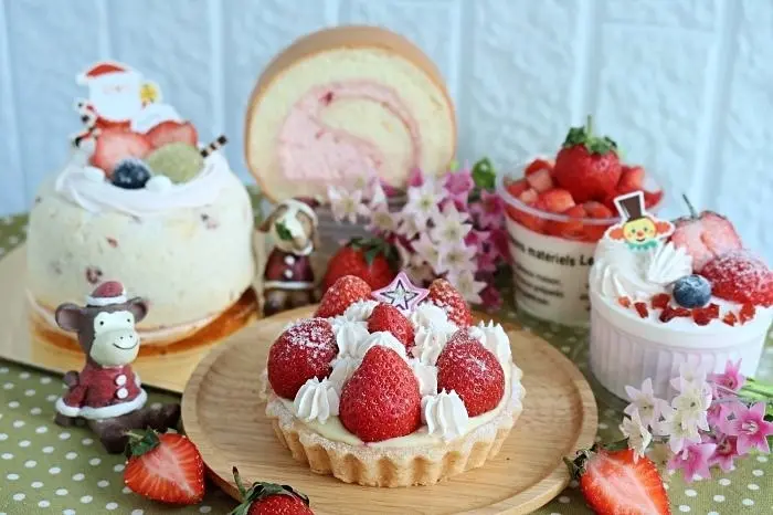 台南甜點　草莓季，一次給你滿滿的草莓甜點，只有冬季限定，不吃對不起自己啊～【果蒲手作烘焙】台南手工餅乾｜台南生日蛋糕｜婚禮小物