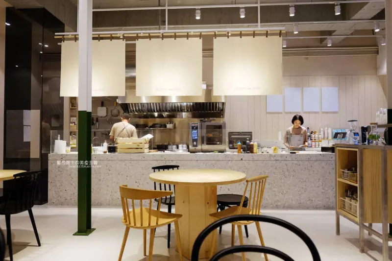 台中北區│公園裡的星期天-簡約日系風格，台中科博館周邊美食 - 藍色起士的美食主義