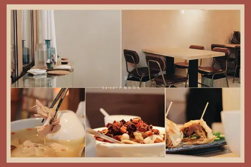 台中美食 做茶菜｜不單單只有外表，連內在的餐點都讓我回味無窮 ♥