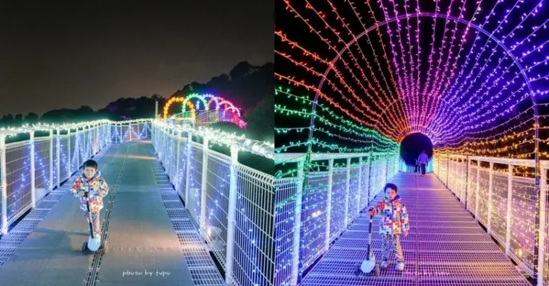 浪漫指數破表‼彰化月影燈季＆天空音樂祭＆童話音樂會‼綿延二公里的天空步道點燈囉：5大祈福關卡、3大亮點、童話音樂會、小朋友最喜歡的天空音樂祭(旋轉木馬.小火車通通免費玩!)