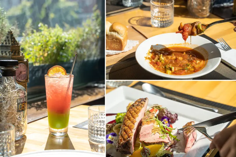 高雄，左營區 | ﻿﻿﻿﻿﻿﻿﻿﻿菲.Ra Ra義式餐酒館。 擁攬自然，在綠意盎然的景緻中用餐 |