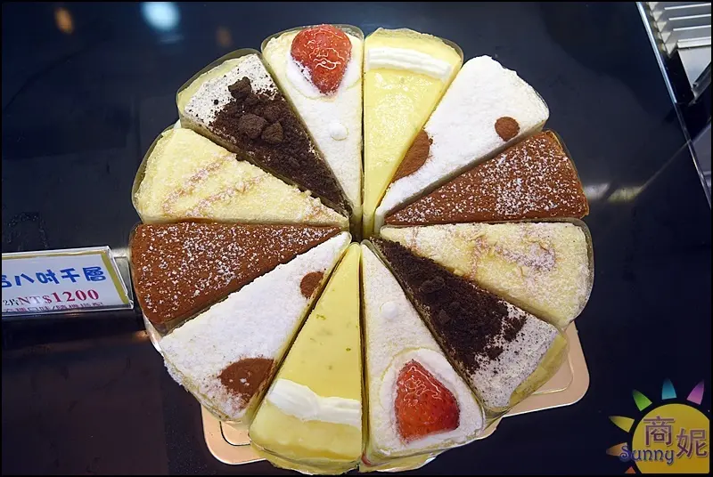 情人節送這個!超過35層純手工製作百元千層蛋糕，清爽不甜膩,沒預約吃不到@2度C~商妮吃喝遊樂