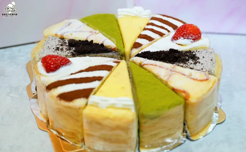 台中人氣千層蛋糕、彌月蛋糕、下午茶甜點、隱藏版口味｜2度C NiGuo X 純手工千層蛋糕 - 跟著尼力吃喝玩樂＆親子生活