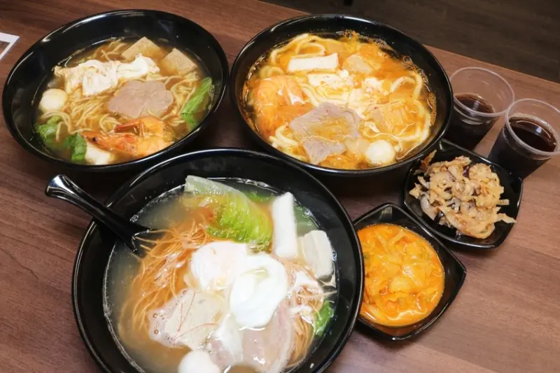 台南鍋燒意麵伍捌鍋燒  多元湯頭與麵體選擇和古早味紅茶喝到飽