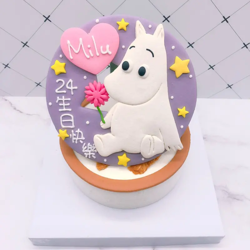 嚕嚕咪手作造型蛋糕推薦,卡通生日蛋糕開箱分享