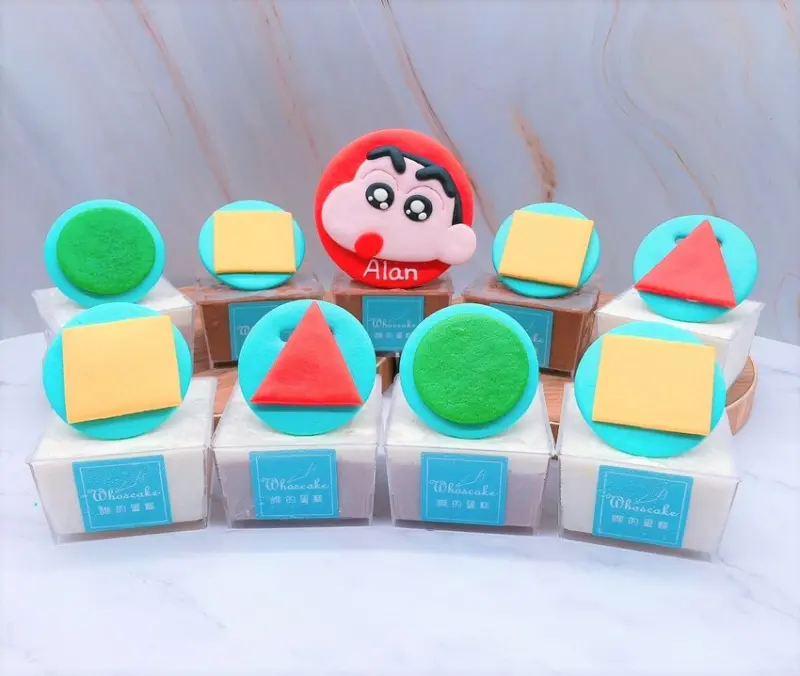 最新生日杯子蛋糕推薦懶人包,超可愛蠟筆小新造型蛋糕分享