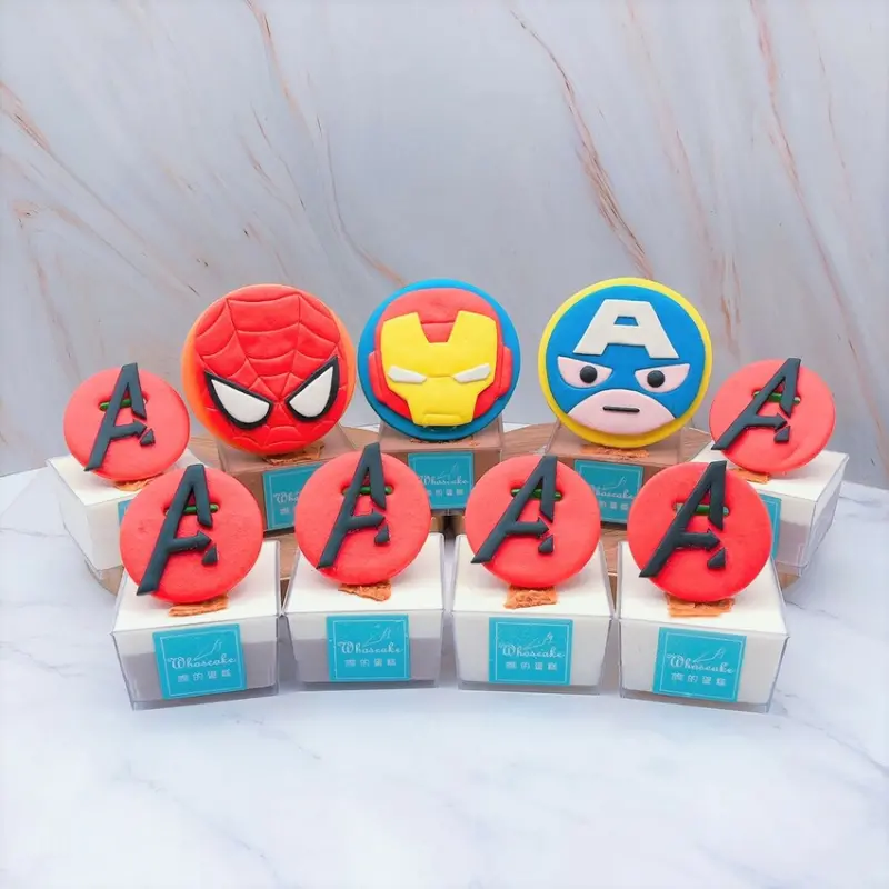2021年鋼鐵人杯子蛋糕推薦,英雄系列造型蛋糕宅配