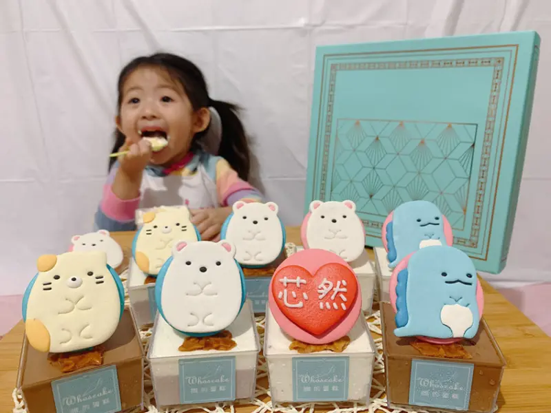 台北角落生物杯子蛋糕推薦,小朋友生日造型杯子蛋糕宅配開箱