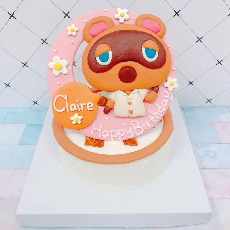 動物森友會生日蛋糕推薦,超好吃狸克造型蛋糕宅配分享