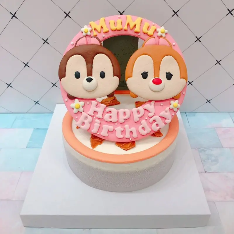 迪士尼奇奇蒂蒂生日蛋糕推薦,奇奇蒂蒂超好吃蛋糕訂購