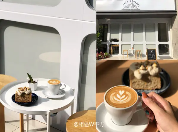 ［台北美食］Cafe Neutral 行天宮站不限時澳式純白咖啡廳 Flat white 小白濃郁順口 姊妹聚會 泰奶戚風