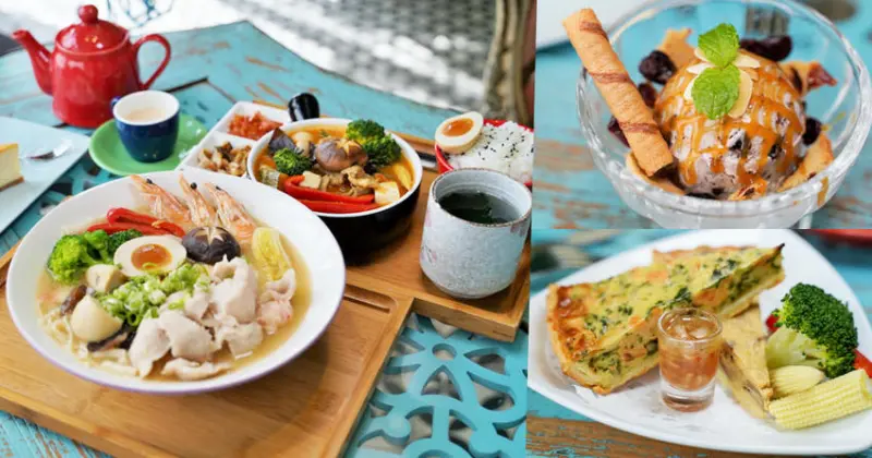 約會秘密基地，愜意夢幻花草用餐區、澎派好料鮮食料理、療癒花茶｜相見恨晚的好地方 寶德旺法國茶坊 - 跟著尼力吃喝玩樂＆親子生活