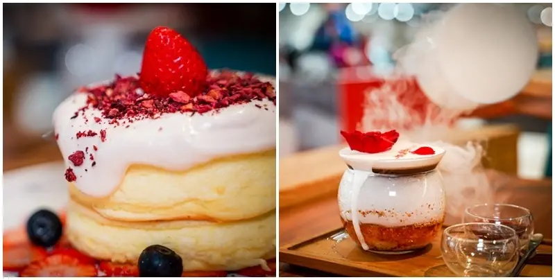 成真咖啡-環球板車店 ▏甜點控看這裡~冬季限定草莓圓舞曲舒芙蕾、草莓可可拉丁創意咖啡 給你滿滿der幸福感。板橋車站美食推薦。捷運板橋站