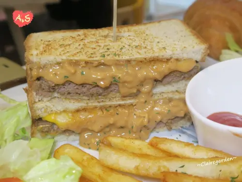 桃園 藝文特區 日食 Eclipse café~網美白色系。精緻大份量早午餐