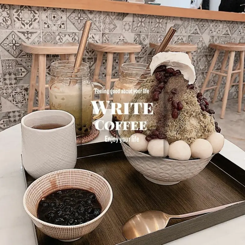 【中山站網美咖啡廳】The Wrice 來時。純白南洋風小店 浮誇澎湃雪花冰甜滿你的胃