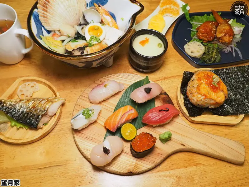 台中平價壽司、烏龍麵定食，望月家有美美和服可穿搭拍照打卡～