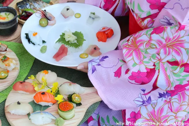 [台中 西區] 忠明路上平價日式料理『望月家』，壽司定食只要399元，還有免費提供和服體驗拍照