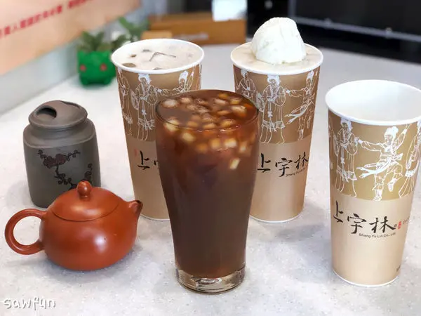 【新北美食】上宇林茶飲 新莊富國店 新莊手搖杯推薦 自產好茶搭配鮮奶 粉角珍珠奶茶