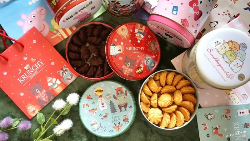 ★2020伴手禮推薦★米樂繽紛爆米花/KRUNCHY可藍奇曲奇餅/聖誕送禮推薦/新年送禮推薦。