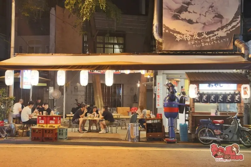 【台南美食】台南版的日式屋台串燒美食！上班族二次會小酌的好所在：歐野基 串燒き屋台 - 熱血玩台南。跳躍新世界
