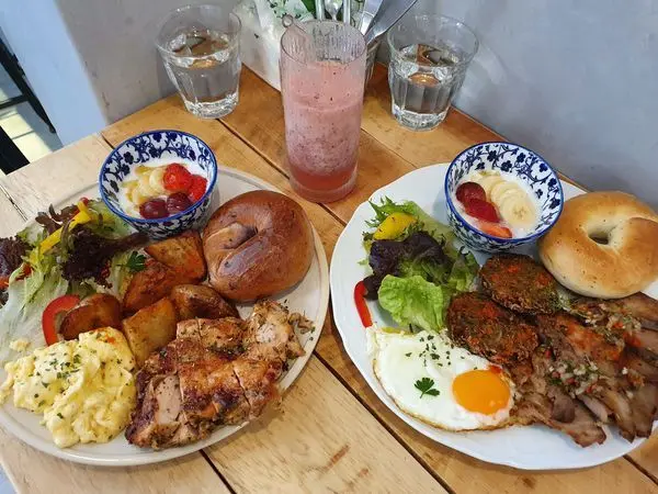 (胖樺食記)捷運東門站推薦早午餐「福丸早餐」/不收服務費大份量餐點/健康果昔/中正區永康街推薦美食