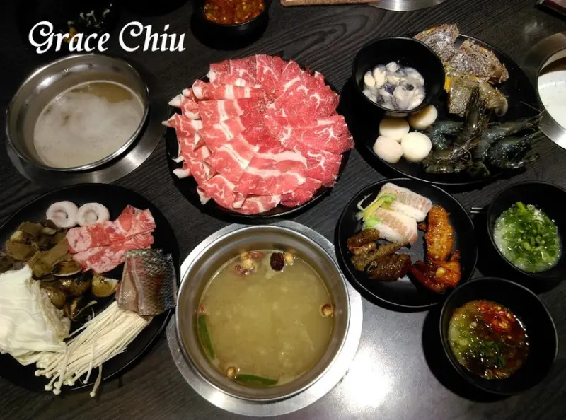 新千葉火鍋(西門町尊爵館)～自助吧豐富到火鍋都快變配角啦！