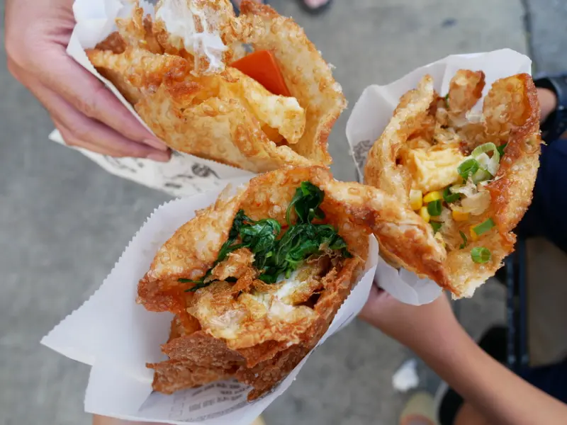 花蓮炸蛋蔥油餅(竹北中正西路店)