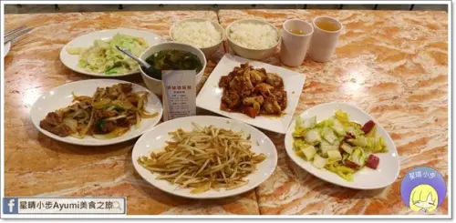 [台南鐵板燒推薦]開店30年的甲林鐵板燒/培根蜜汁雞排/香蔥炒牛肉/翠玉娃娃菜/內用蜜茶無限暢飲