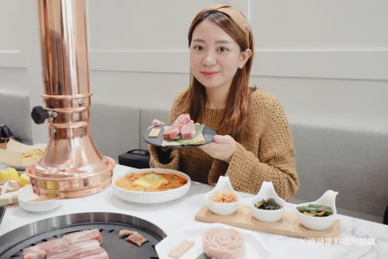 平日午餐399元吃到飽！比咖啡廳還美的新竹燒烤店，GOGI GOGI韓式燒肉竹北店！- ㄚ綾綾單眼皮大眼睛