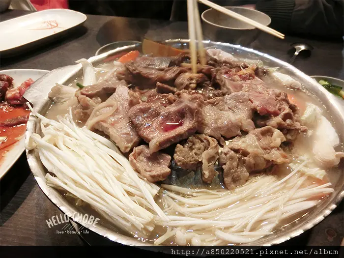  【食記東區】五訪《韓江》cp值很高~肉食者的天堂♥ 韓江韓國銅盤烤肉吃到飽♥有火烤兩吃唷!最愛 拔絲地瓜