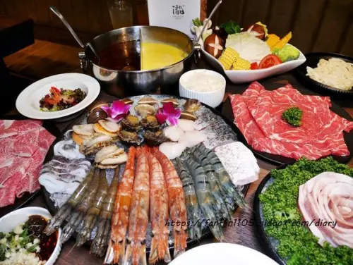 板橋火鍋【瀧鍋物製造所】質感裝潢 嚴選食材 #A5和牛 #肥美海鮮 #必點起司牛奶鍋 #板橋站